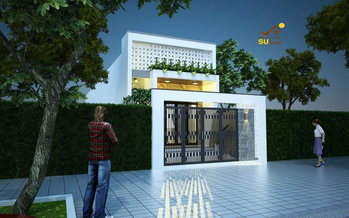 Thiết kế Nhà ở cấp 4 cách tân đà nẵng